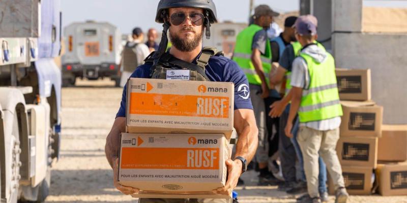 Our team is working hard to ensure food quickly gets to those in need.
