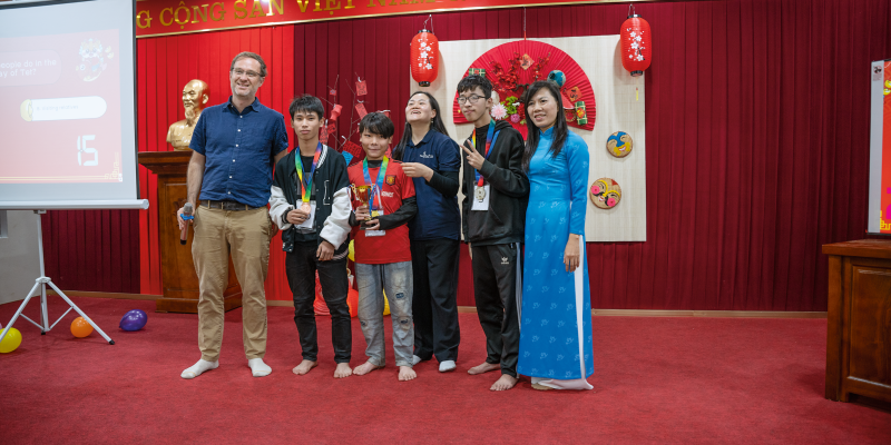 MANH and the other winners after  an English club competition.