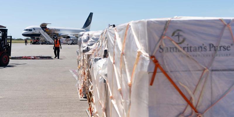 Our 757 and DC-8 flights to Jamaica Oct. 30 and 31 carried DART personnel along with water filtration, shelter materials, medical supplies, and other relief.