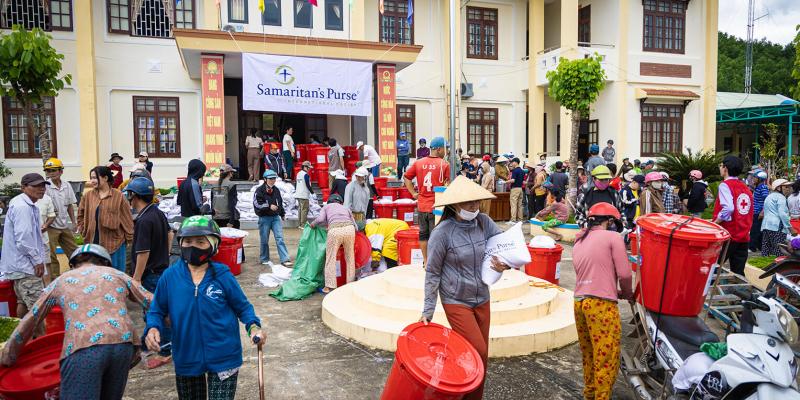 Samaritan's Purse is in the Philippines and Vietnam distributing vital aid to hurting families in the wake of recent storms.