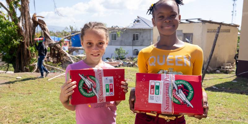 It was our honour to bring something to bless these children who had been through so much.