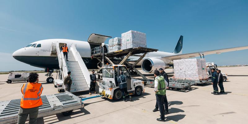 Samaritan’s Purse conducted a second airlift to Lebanon this weekend.