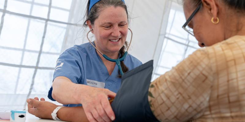 Samaritan’s Purse medical teams are helping patients in Jesus’ Name after a typhoon that crippled portions of the Mariana Islands.