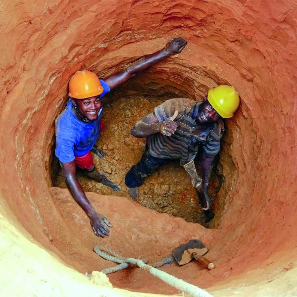 Drill a village well