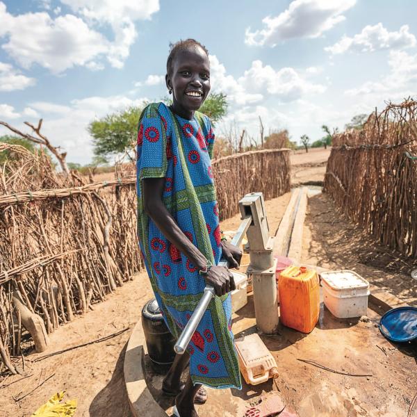 Drill a village well