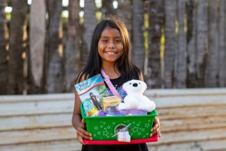 FERNANDA WAS ONE OF HUNDREDS OF CHILDREN IN ACAPULCO WHO EXPERIENCED THE LOVE OF JESUS CHRIST THROUGH LOCAL CHURCHES AND OPERATION CHRISTMAS CHILD.