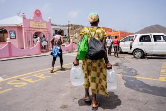 WE ARE PROVIDING ISLANDERS WITH CLEAN DRINKING WATER FILTERED THROUGH OUR DESALINATION SYSTEM IN CARRIACOU.