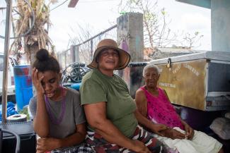 LENORA, HER MOTHER, AND HER NIECE ALL LIVE NEAR EACH OTHER AND HAVE SUFFERED LOSSES TOGETHER.