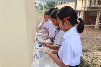 Samaritan’s Purse is supplying schools and homes in western Pailin province with water filters that help prevent disease and improve the quality of life for many people.