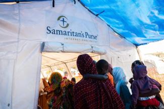 Many mothers and children come to our field hospital in Gedaref, a city in Sudan that has doubled in size with the influx of displaced families.