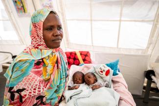 Our Emergency Field Hospital in Gedaref, Sudan, is providing critical care to pregnant mothers and their children fleeing violence.