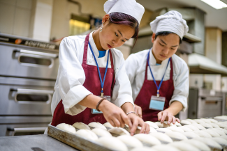 DAI HOPES to one day open her  own bakery. 