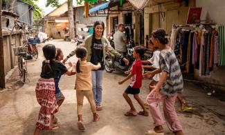 Since God transformed her life, Samnang is eager to introduce other boys and girls in her community to the Gospel of Jesus Christ.