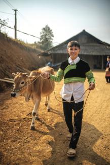 Help a family raise livestock