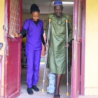 Musa has another chance to provide for his family after the successful surgery.