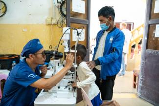 The cataract surgical team not only addresses a pattern of poor sight in this generation, but is bringing the light of the Gospel of Jesus Christ into the spiritual blindness of the region.