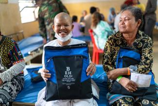 Torn was blessed by the kindness of God’s people providing compassionate quality care to help her see again.