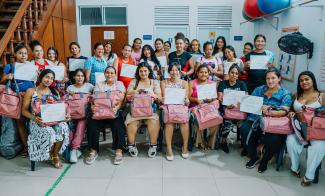 In Colombia, Samaritan's Purse maternal clinics give migrant mothers a safe place to learn more about the God forming the babies in their wombs.