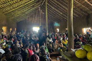 Training events like this help mothers ensure their children eat a balanced diet with the right vitamins, minerals, and other nutrients.