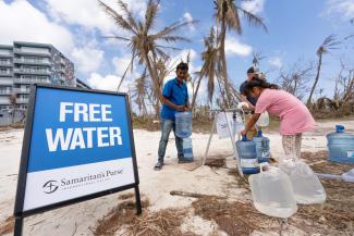 Water points are critical as residents continue to go without access to clean water in their homes.