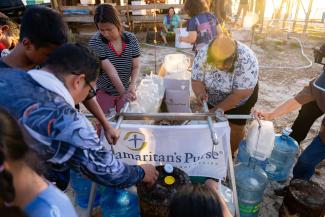 Islanders Look to God After Typhoon Devastation