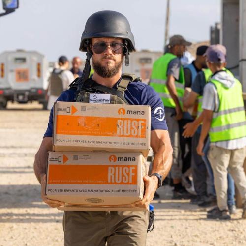 Our team is working hard to ensure food quickly gets to those in need.